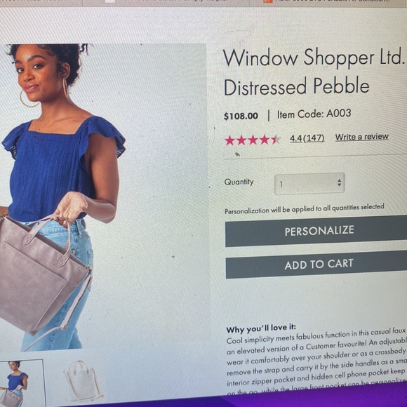 Cross Body Purse - Picture 5 of 7